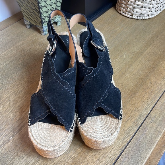 NEW MARC FISHER LETHER WEDGES - Picture 5 of 9